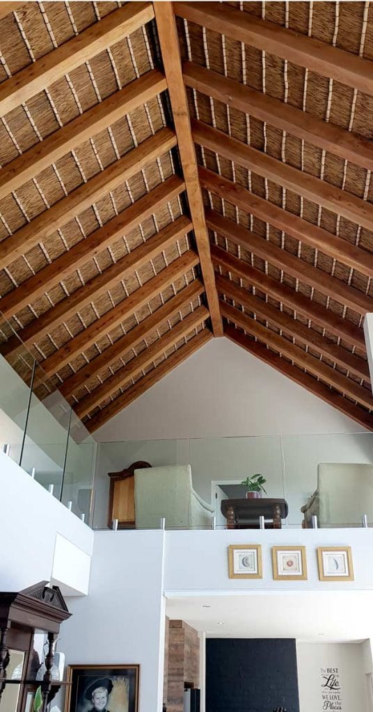 Cape Reed tribute project wood ceiling