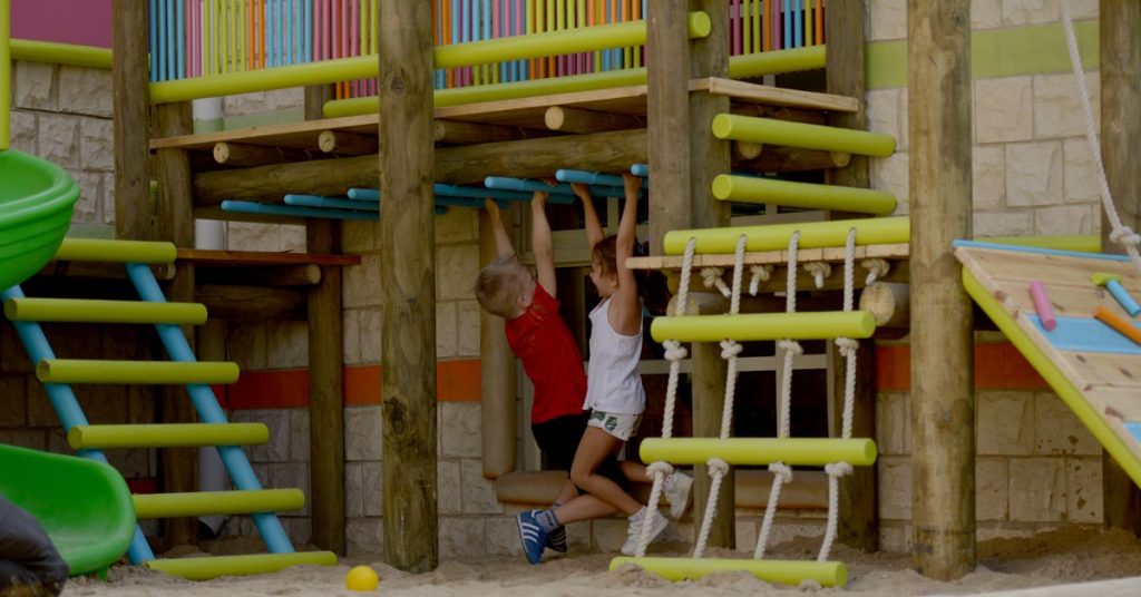 Kids Spot Nursery outdoor timber playstructures