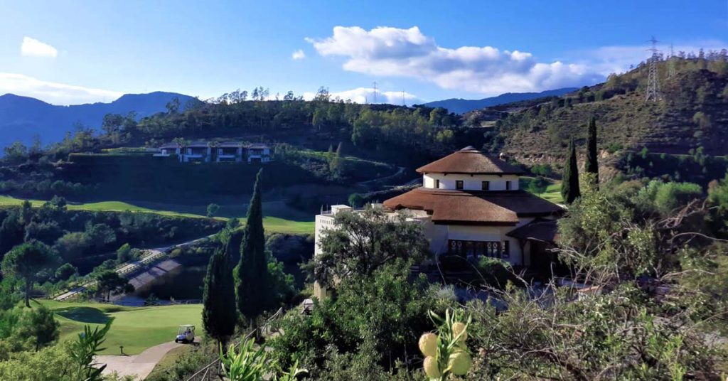 Majestic views of the New Clubhouse at La Zagaleta