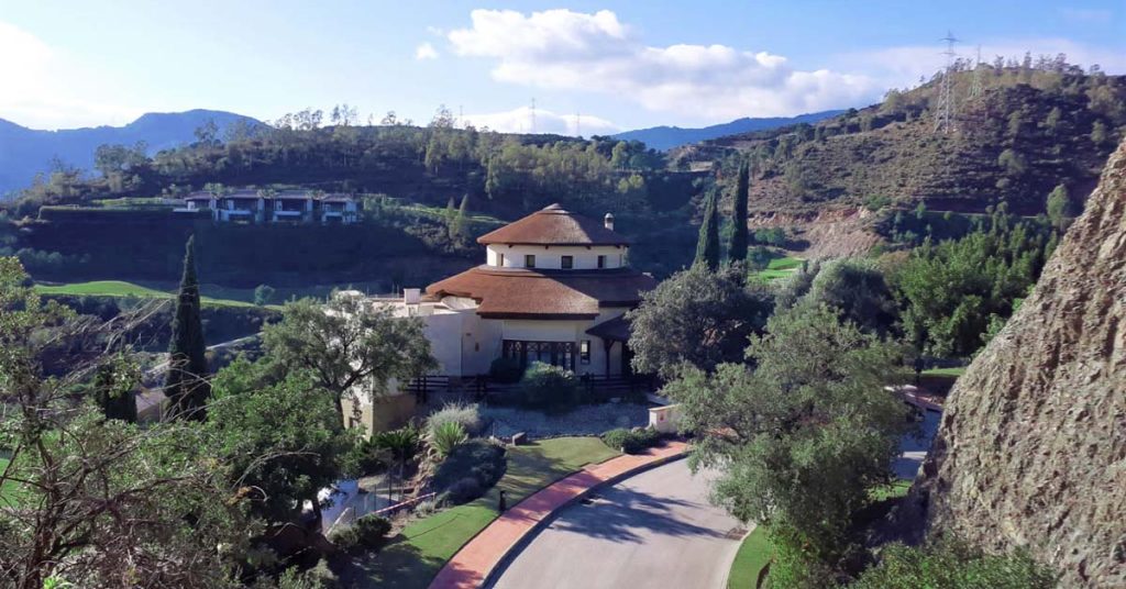 La Zagaleta campo de golf clubhouse