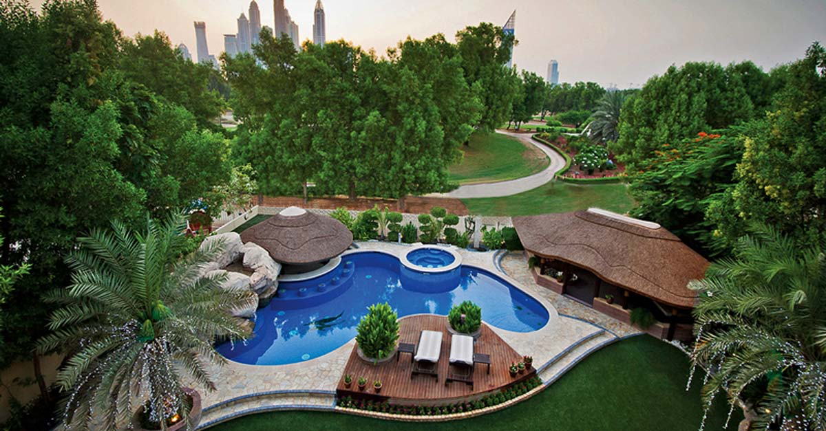 Creating your own personal resort at home