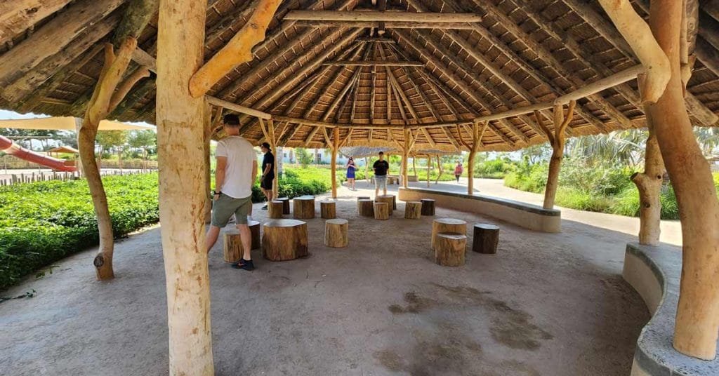 Cape Reed Thatched Roofs at Sharjah Safari
