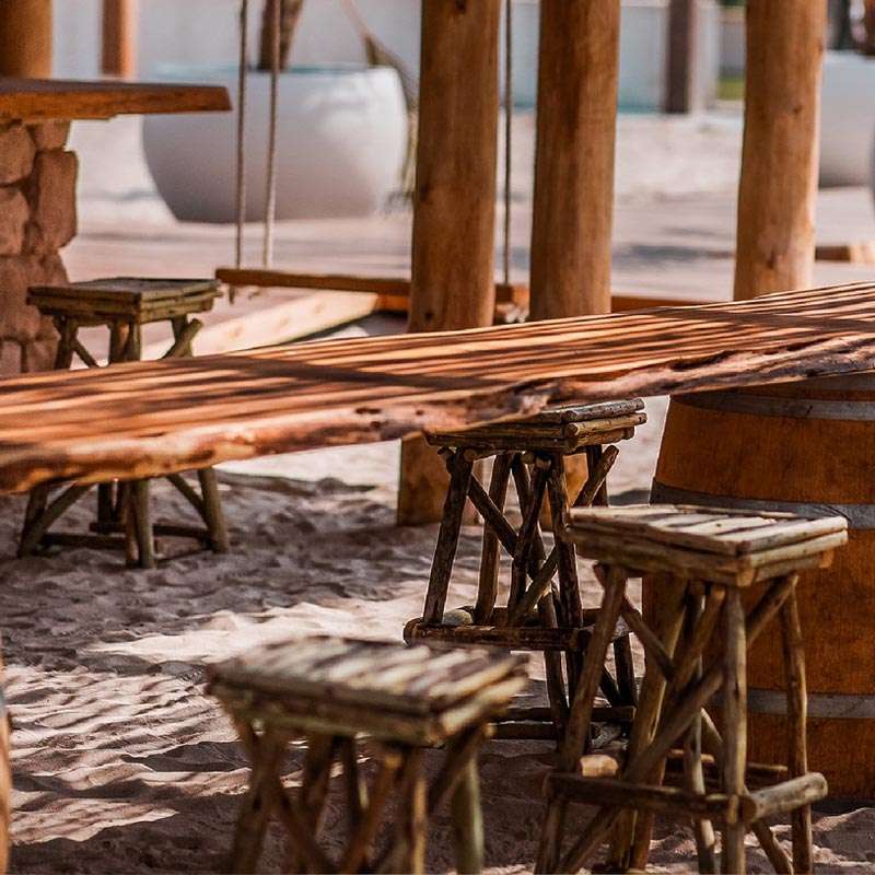 Lath Bar Stool image 2