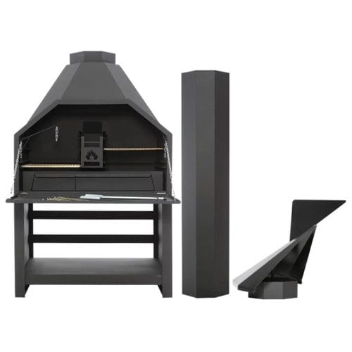 Cape Reed Hexagon Freestanding BBQ