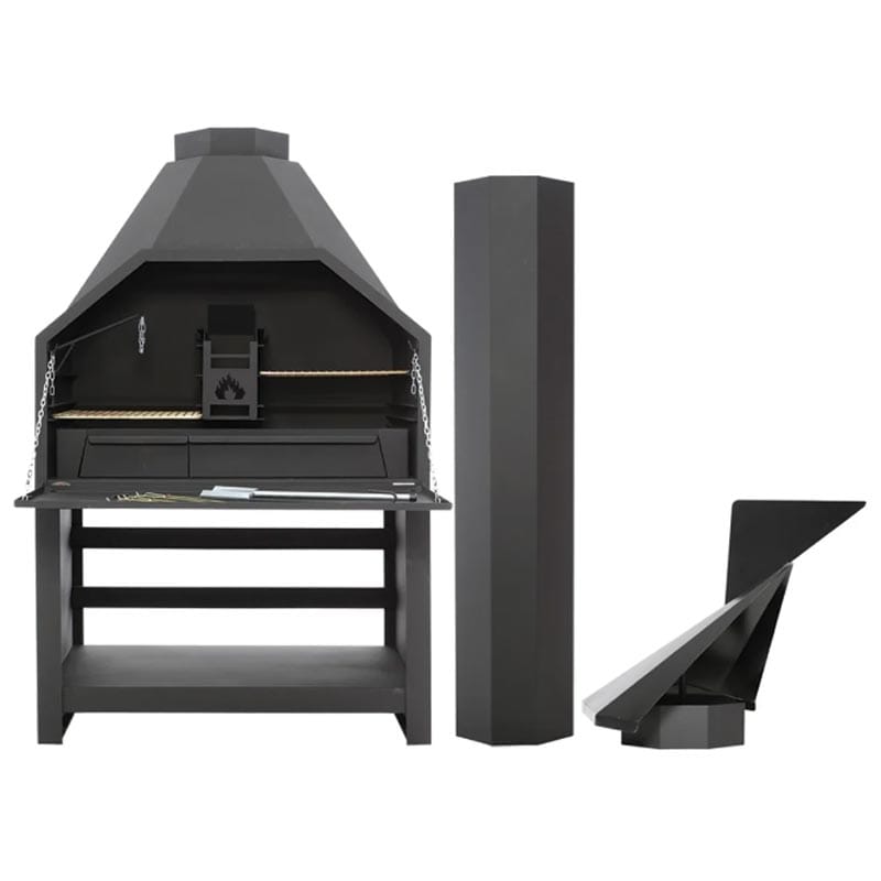 Cape Reed Hexagon Freestanding BBQ