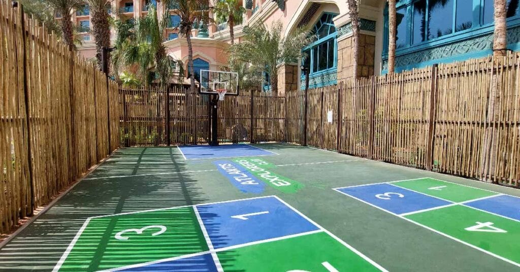 Featuring responsibly sourced timber and crafted to comply safety standards, the play area highlights the benefits of wooden play structures, including physical development, emotional growth, and imaginative play. 